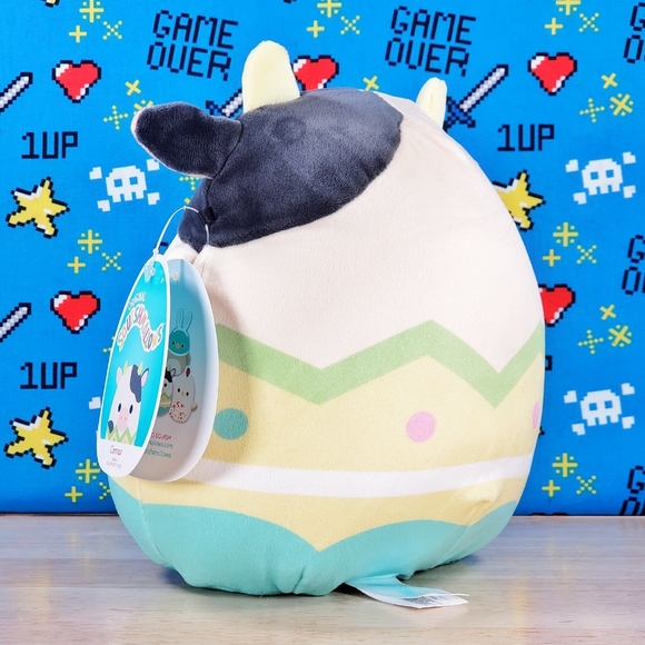 Squishmallow Connor the Cow inside Egg 8" UltraSoft Farm Pal Holiday Plush NWT - Picture 5 of 12
